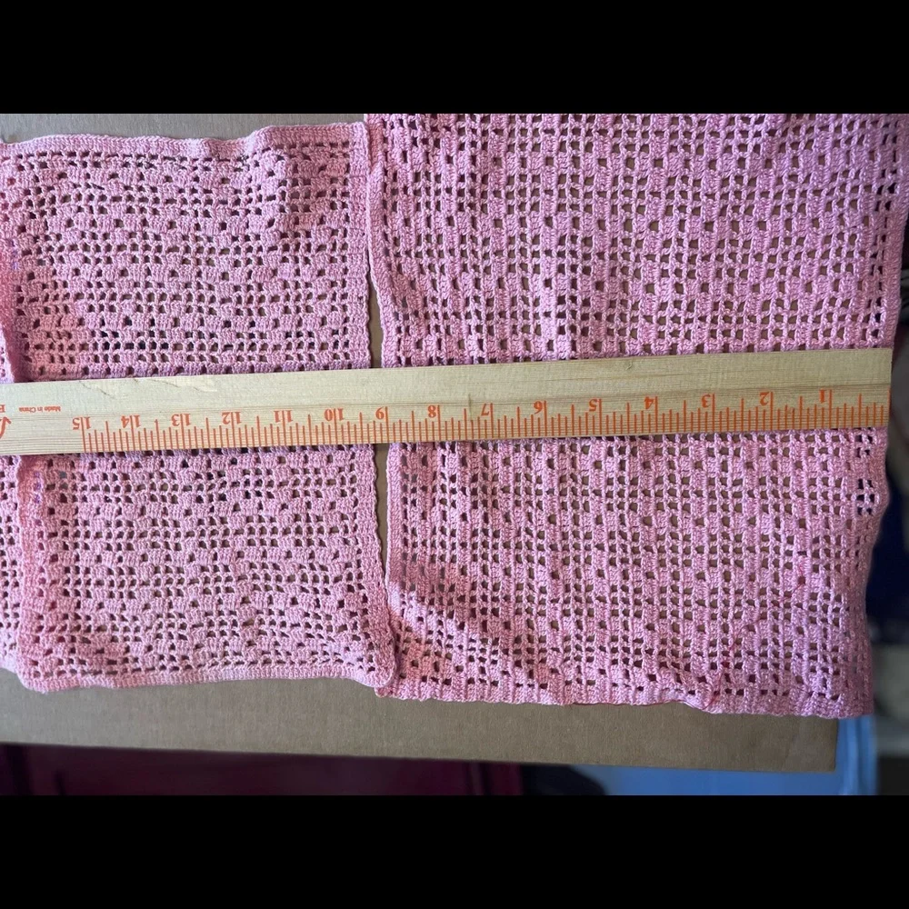 Hand Crafted doilies crocheted decor