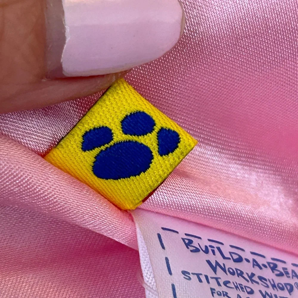 Build-A-Bear satin pet bed