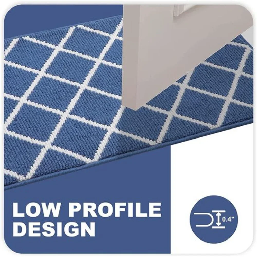 Indoor Door Mat, Non-Slip Absorbent Resist Dirt Entrance Rug, 20