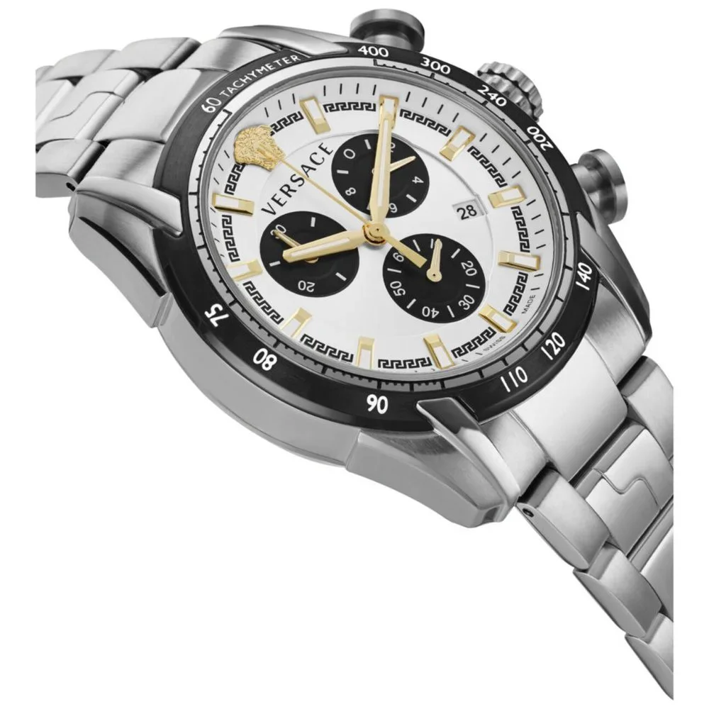 Versace Men's Steel 44mm Watch! New With Box