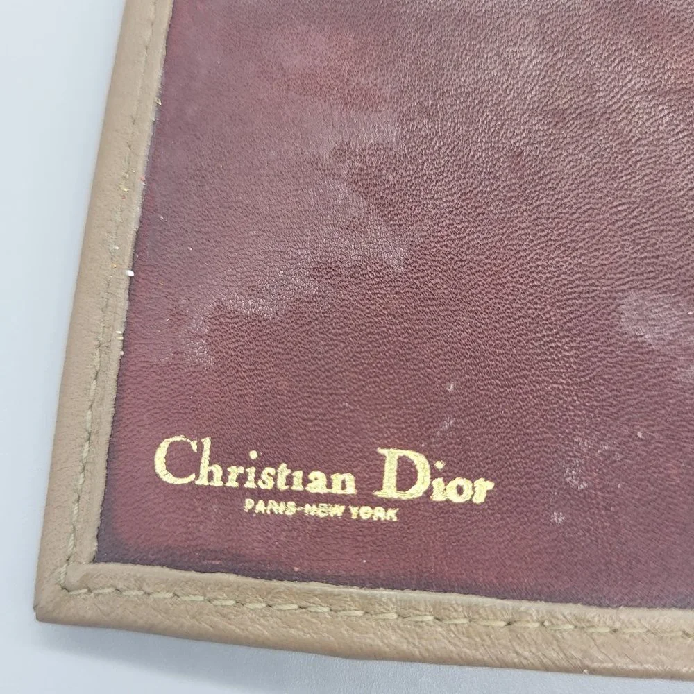 Christian Dior Vintage Leather Wallet
