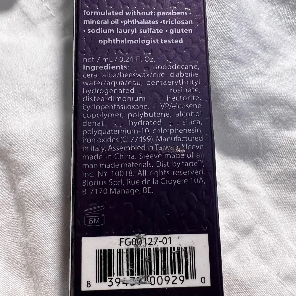 tarte nib taste