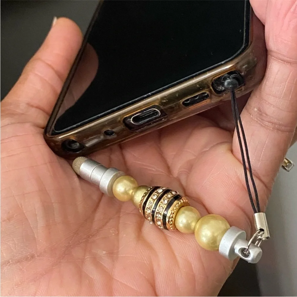 Hand Crafted faux pearl