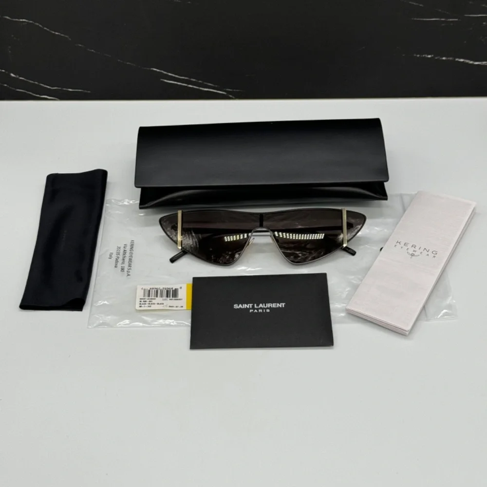 NEW SAINT LAURENT WOMEN BLACK SUNGLASSES SL 536 001 SAINT LAURENT SUNGLASSES