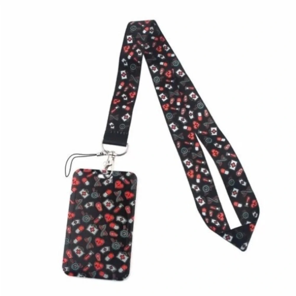 Medical Profession Themed Lanyard Character Lanyard Doctor Nurse