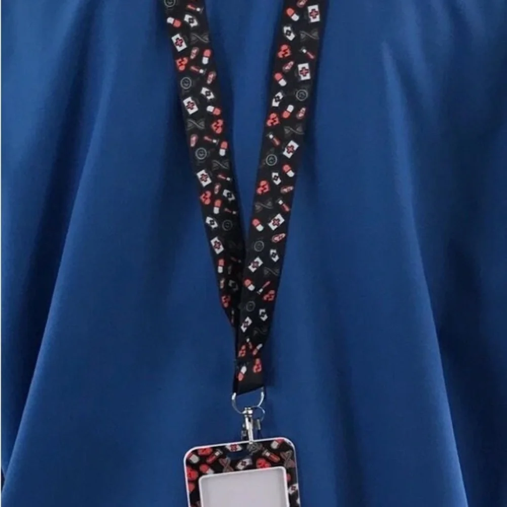 Medical Profession Themed Lanyard Character Lanyard Doctor Nurse