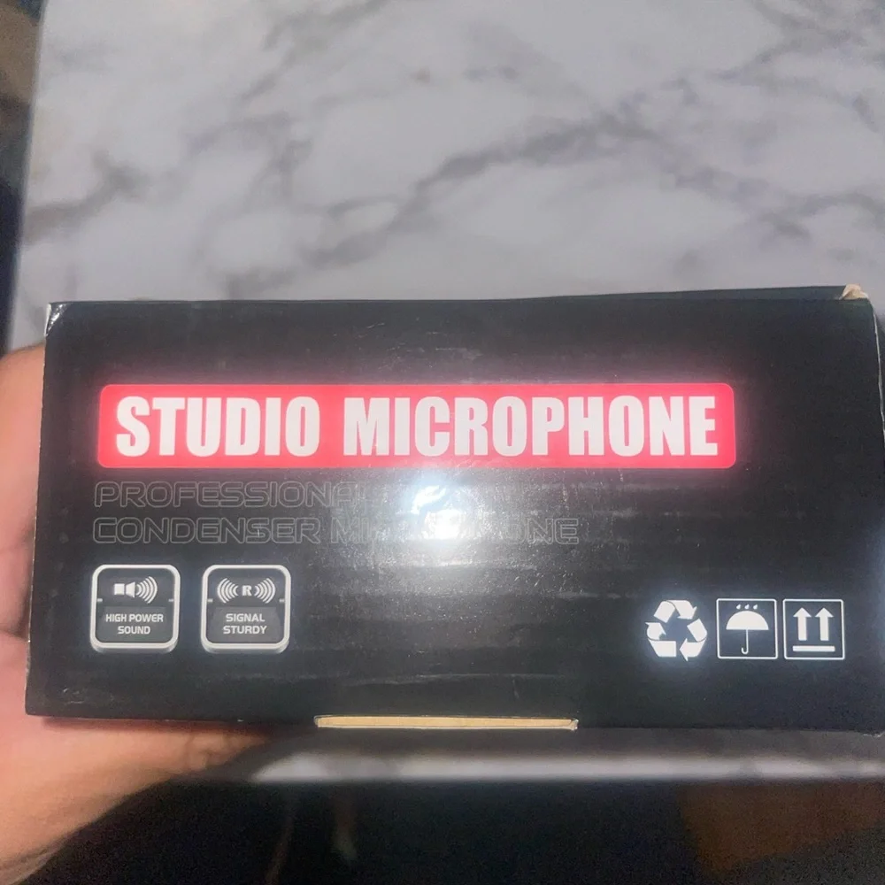 New studio microphone