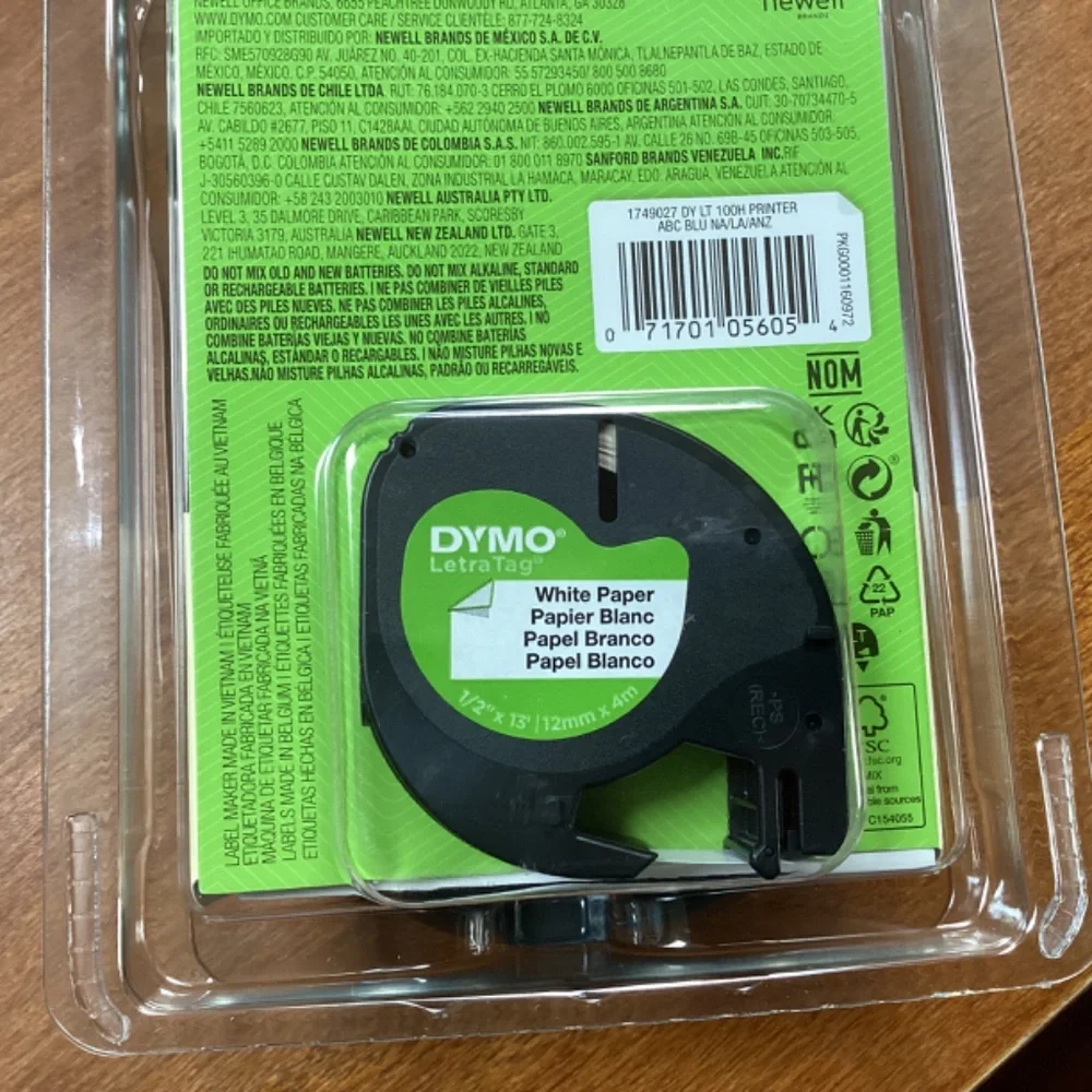 Dymo letratag 100h