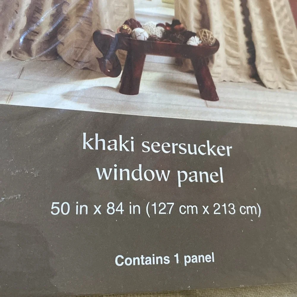 Pottery Barn Seersucker Panel