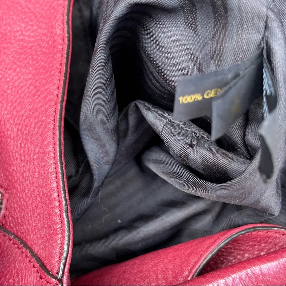 Rebecca Minkoff Moto Hobo Bag Tawny Port Burgundy