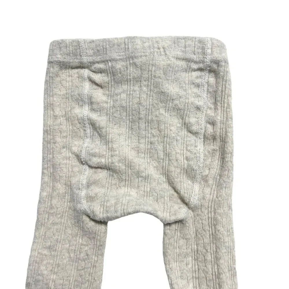 Little Stocking Co 6-12m Oatmeal Tights