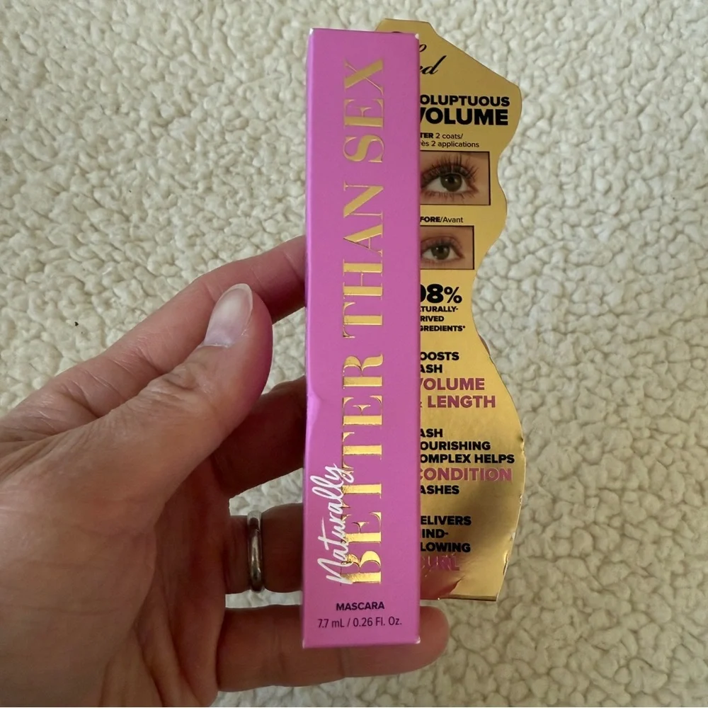 Too Faced Better Than Sex Volumizing & Lengthening Mascara brand new