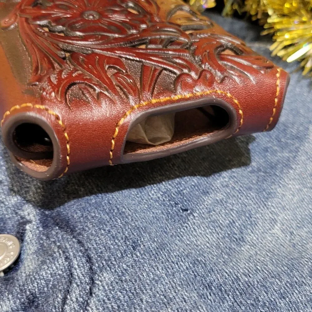 Western leather color