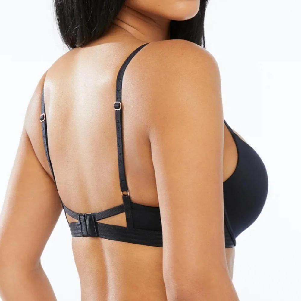 Savage X Fenty Caviar Core Microfiber T-Shirt Bra Size 36DD