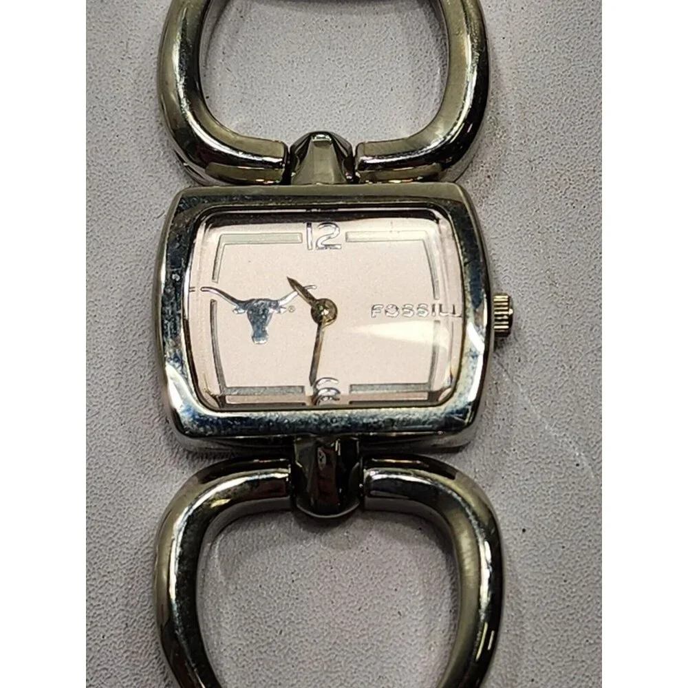 Fossil College Collection Texas Longhorn Women’s Watch Stainless Steel LT-2935
