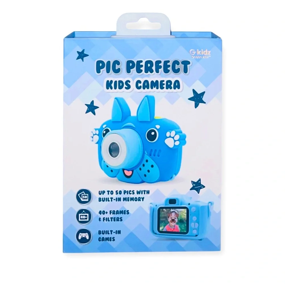 GabbaGoods Kids Camera Picture Perfect Rugged Kids Molded Silicon Digital Camera