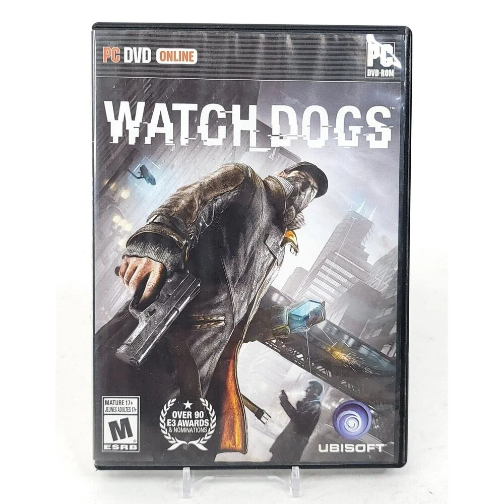 Watch Dogs (PC, 2014) 3 Disc Included With Manual