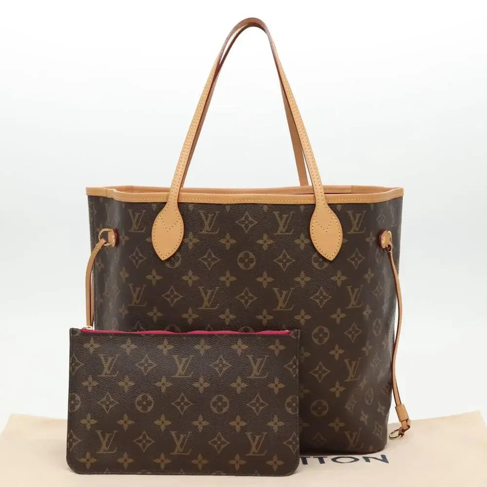 LOUIS VUITTON Monogram Neverfull MM Tote Bag M40156