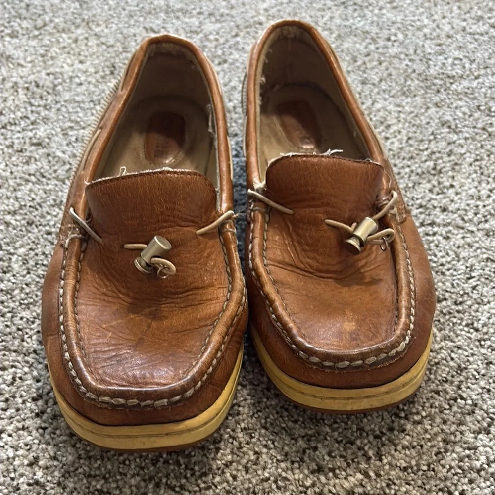Men's Sperry Brown Leather Loafers