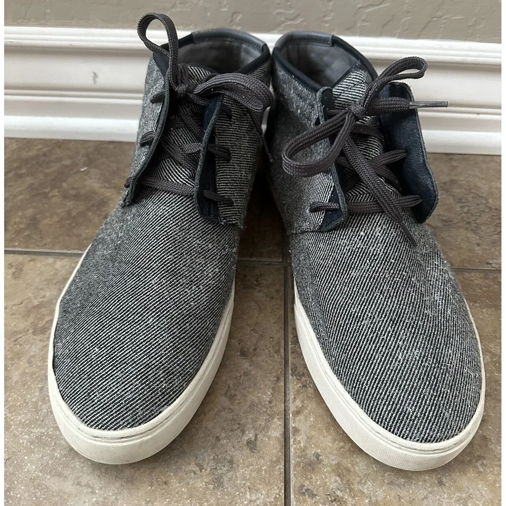 Clae McQueen CLA01241 Mens 11.5 Blue Chukka Casual Shoes