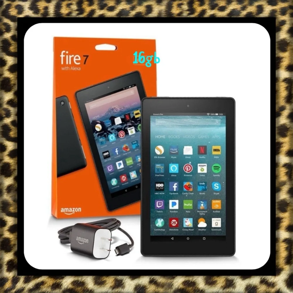 👑✅PRICE FIRM✅ Amazon Fire 7 Tablet 16gb - Sealed Black. Brand New!