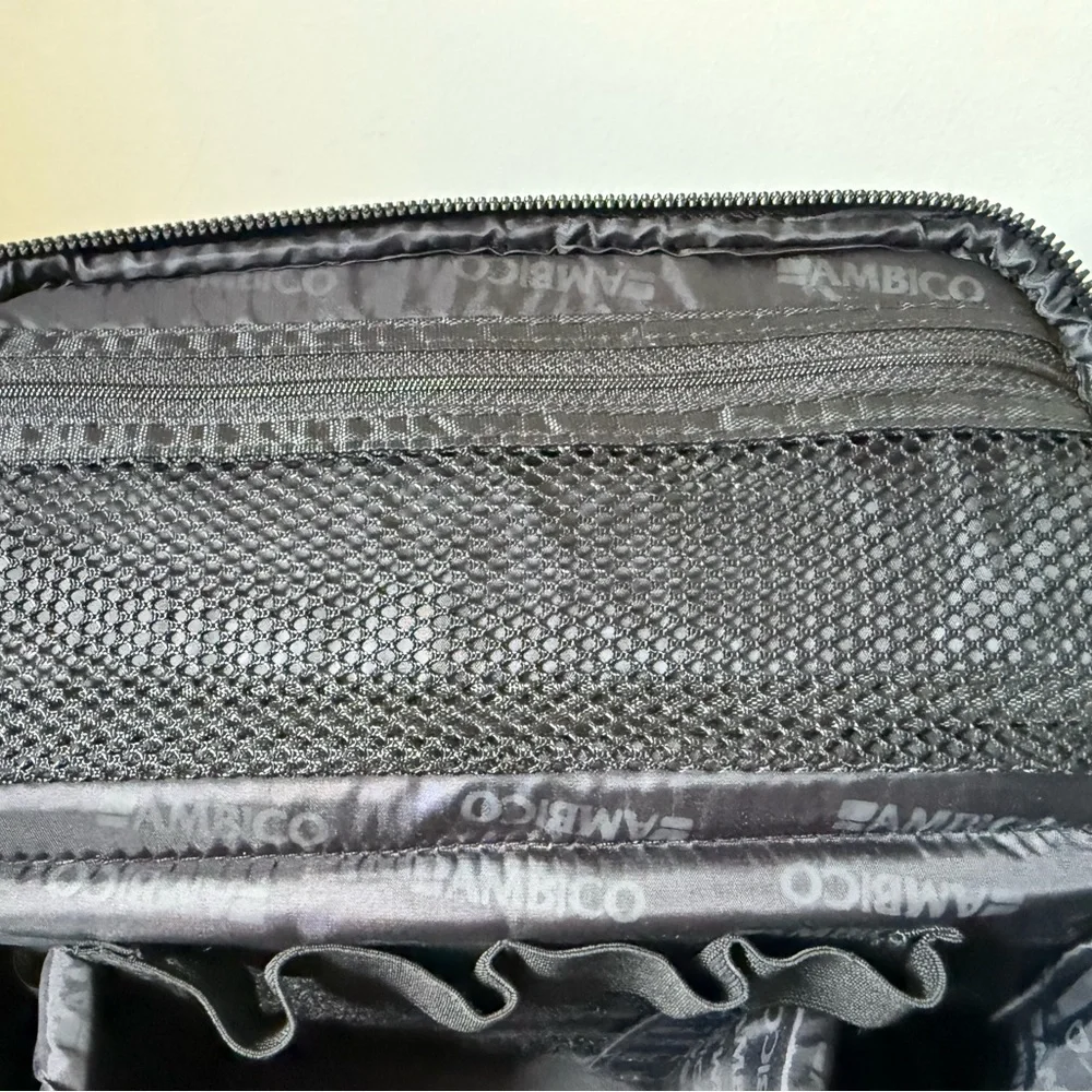 Ambico Leather Camera Shoulder Bag with Strap