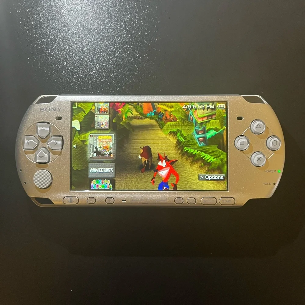 Sony Handheld PSP Console - Metallic Silver