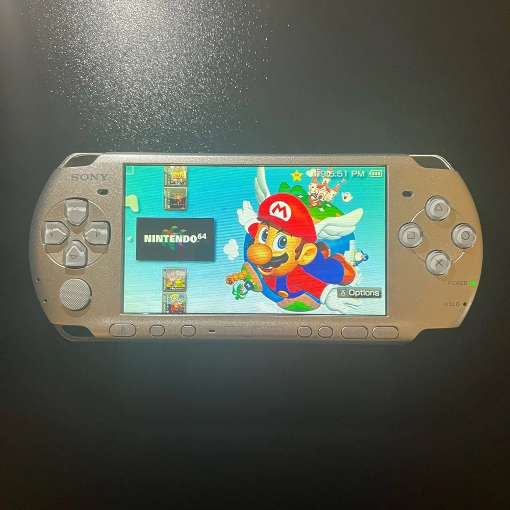 Sony Handheld PSP Console - Metallic Silver