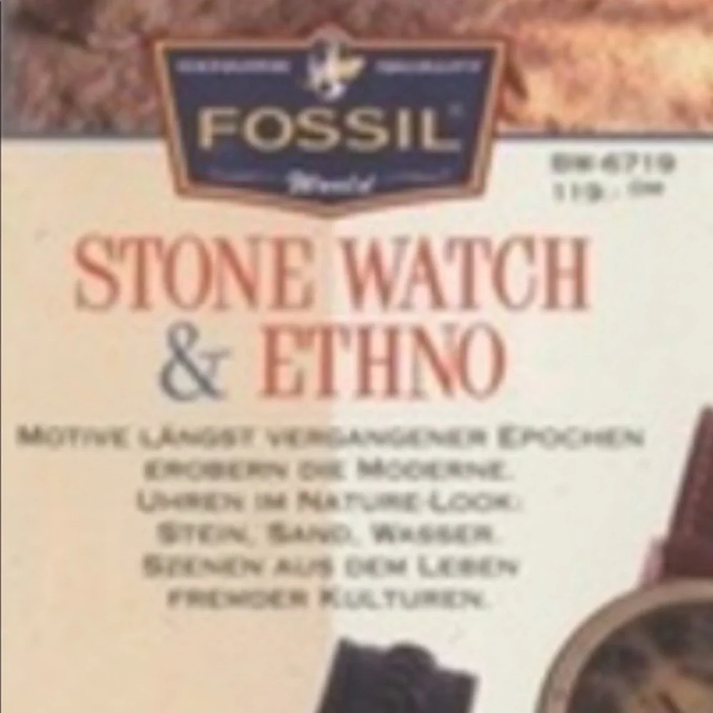 Fossil face has