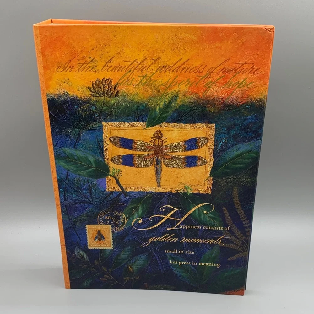 Hallmark Dragonfly Happiness Golden Moments Photo & Keepsake Album