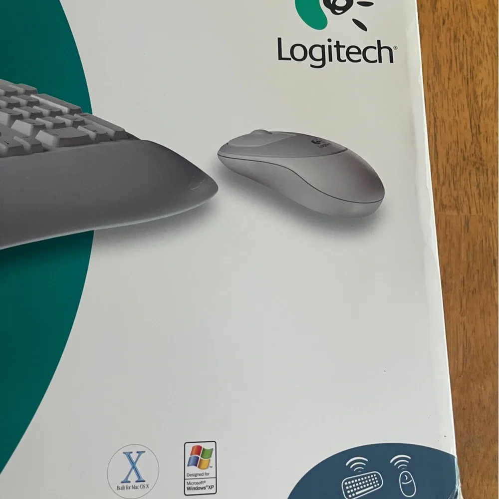 Logitech Cordless Access Duo Mouse‎ Keyboard New Open Box
