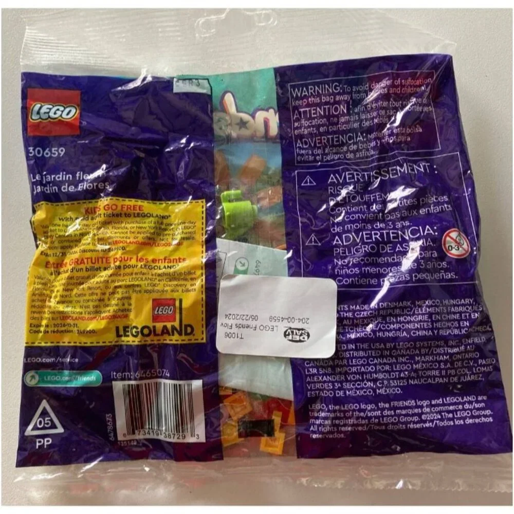 Lego Friends Flower Garden Polybag Set 2pk