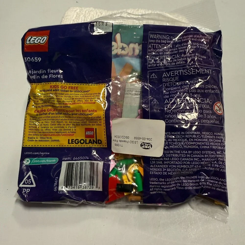 Lego Friends Flower Garden Polybag Set 2pk