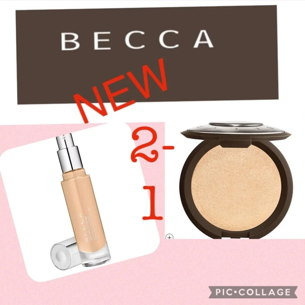 2-1 NEW BECCA Cosmetics Pressed & Foundation