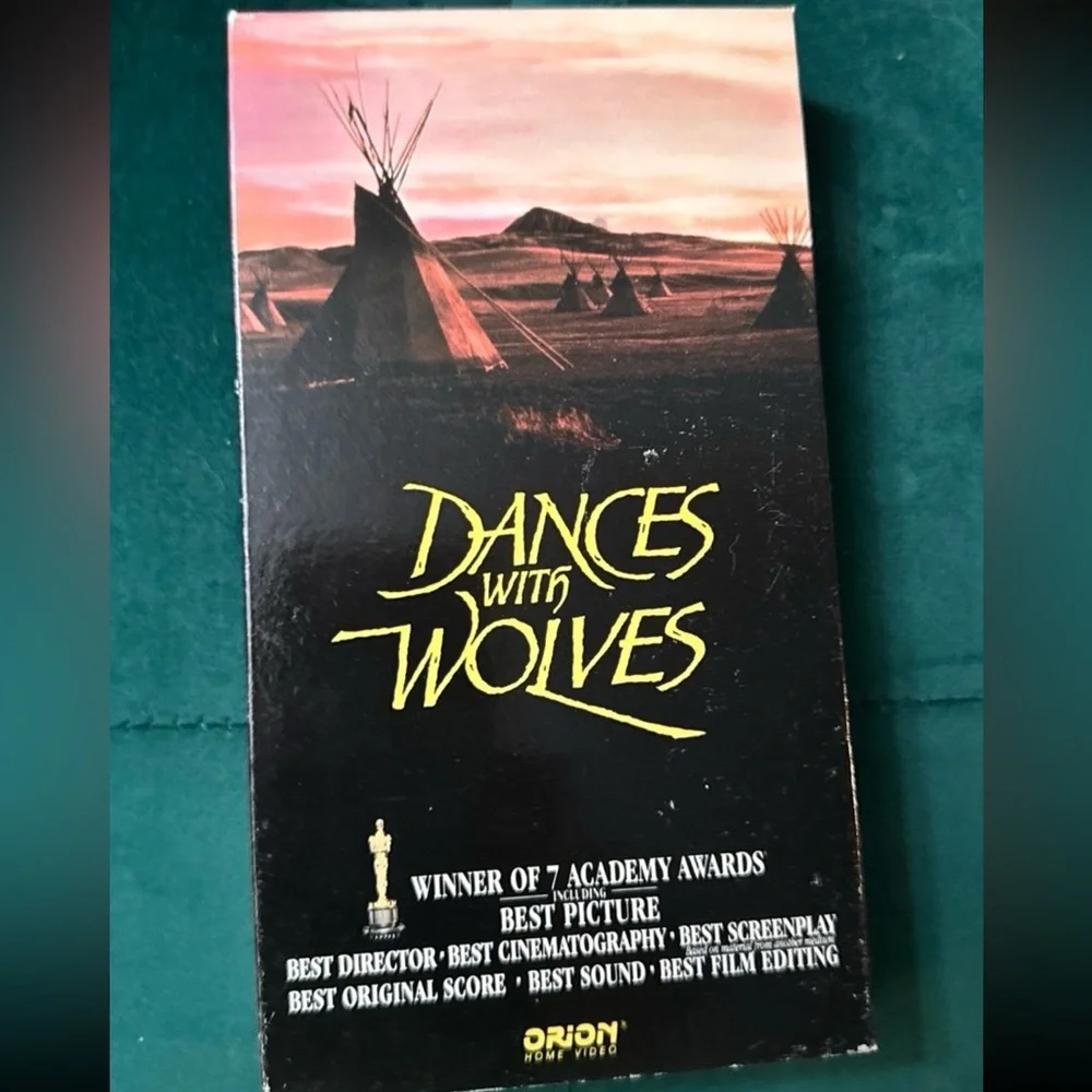 Dances with Wolves VHS Tape