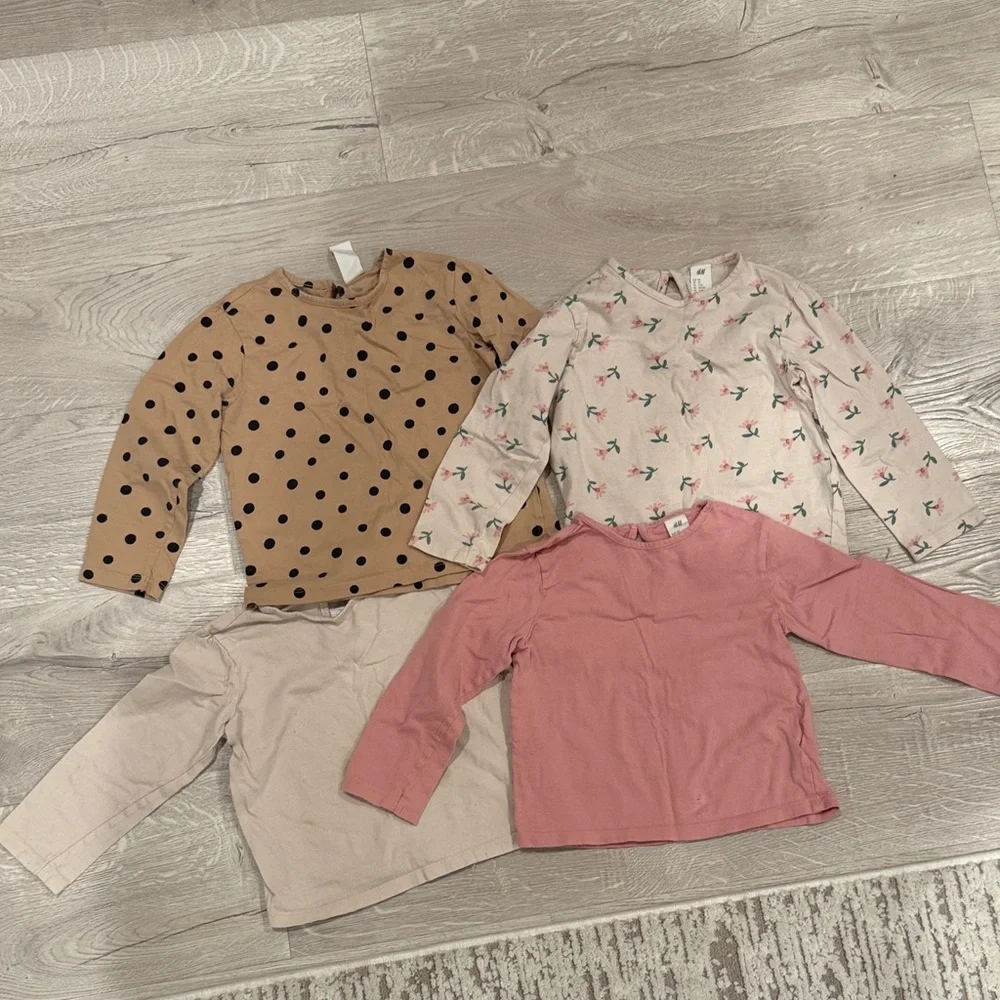 Bundle Set of Toddler Long Sleeve Shirts