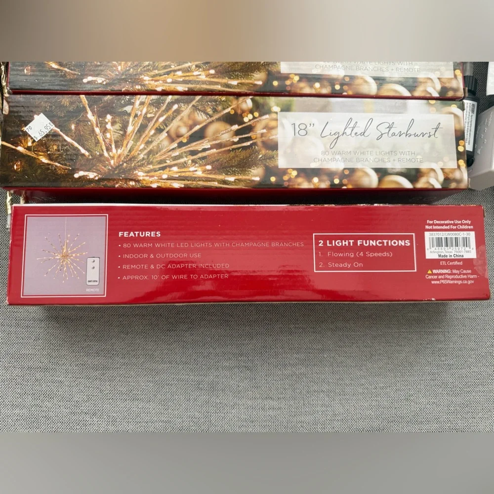 RAZ Lighted Starburst 18