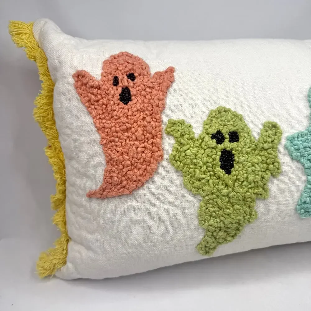 Sweet Street Pastel Ghost Pillow