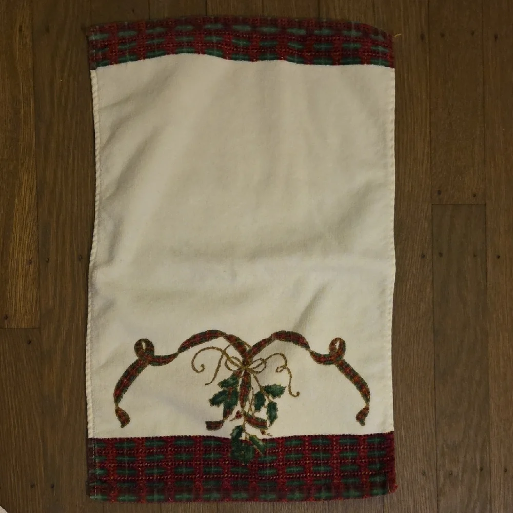Vintage Holiday Kitchen Towels-Set Of 3