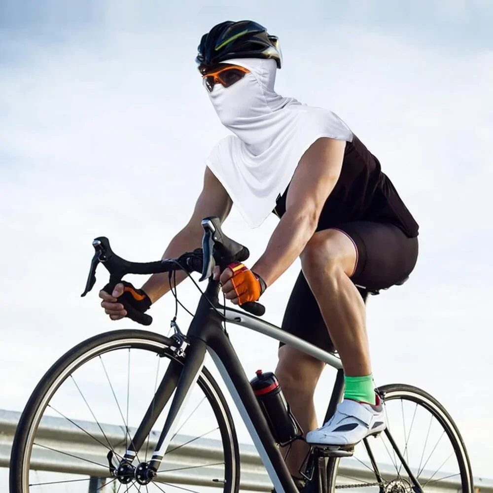 Breathable Summer Balaclava Mask Polyester Sun Protection Outdoor Sports