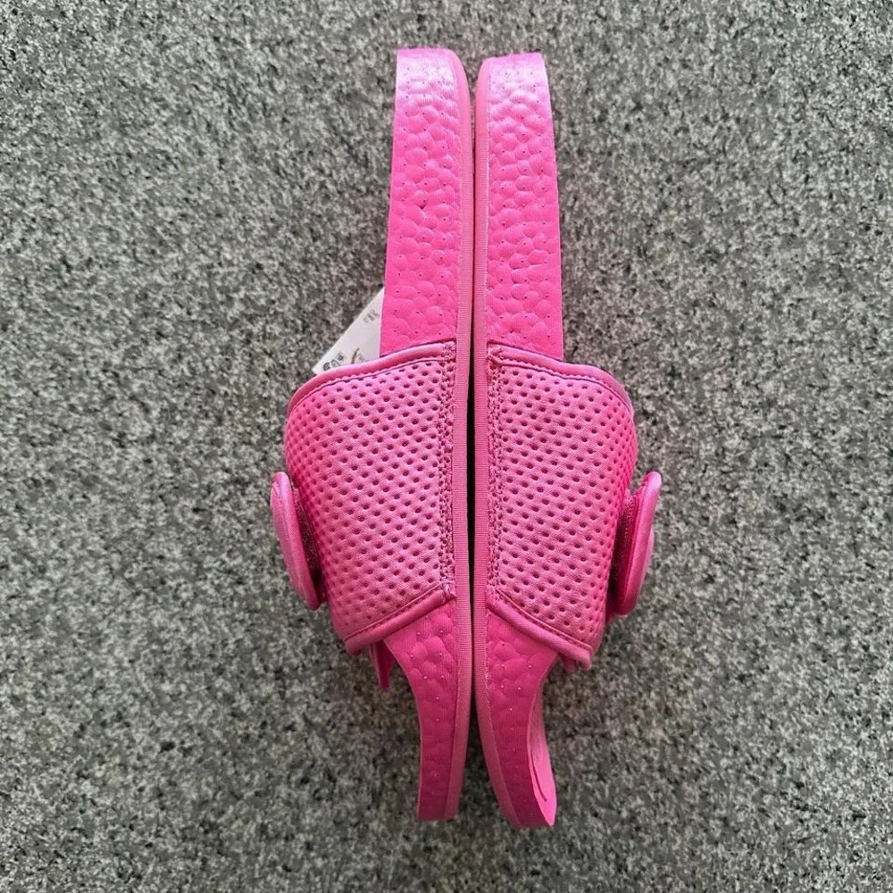 Adidas Boost Slides Humanrace HU‎ Pharrell Williams Pink FV7289 Mens Size 12