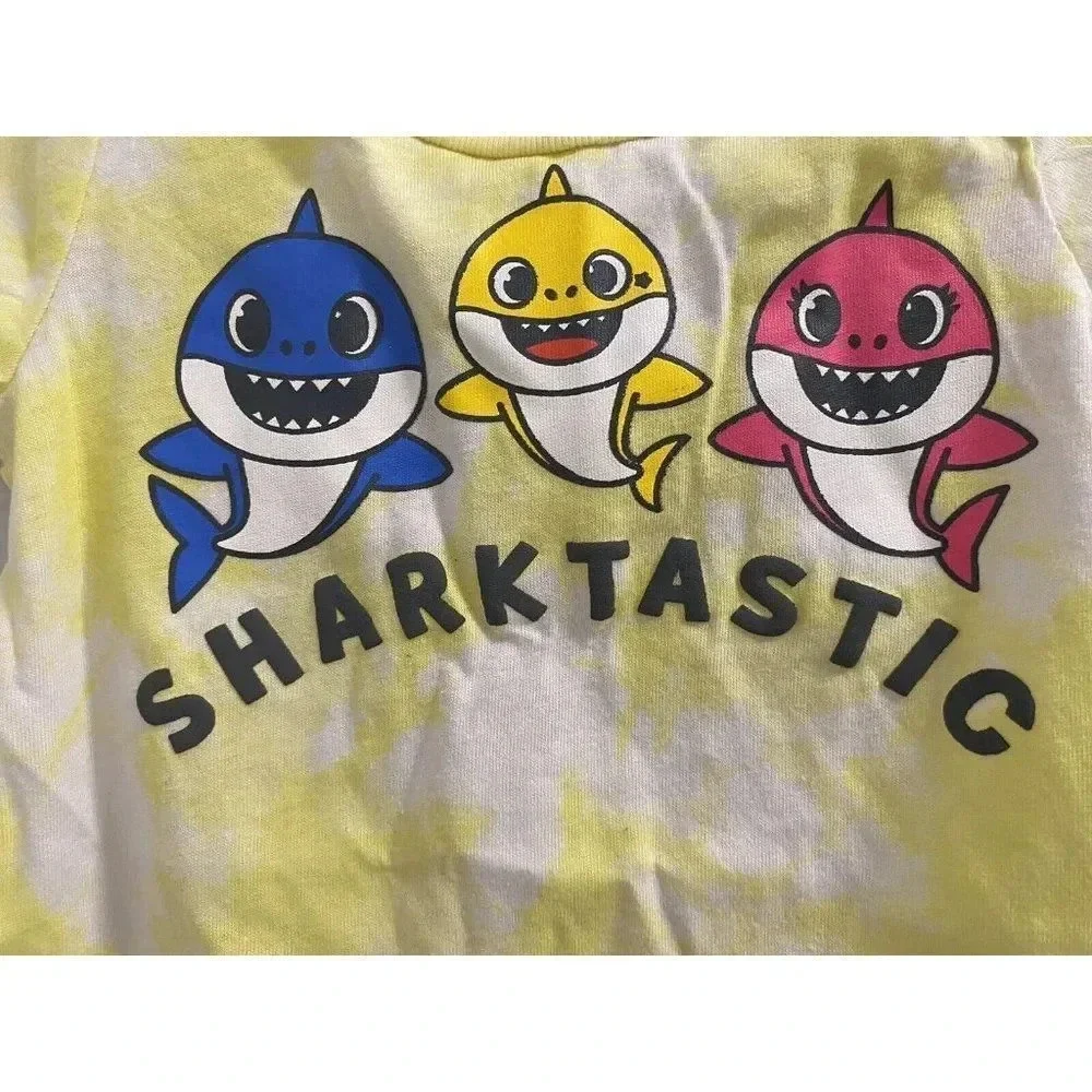 BABY SHARK 2 PIECE 6/9 MONTHS NEW