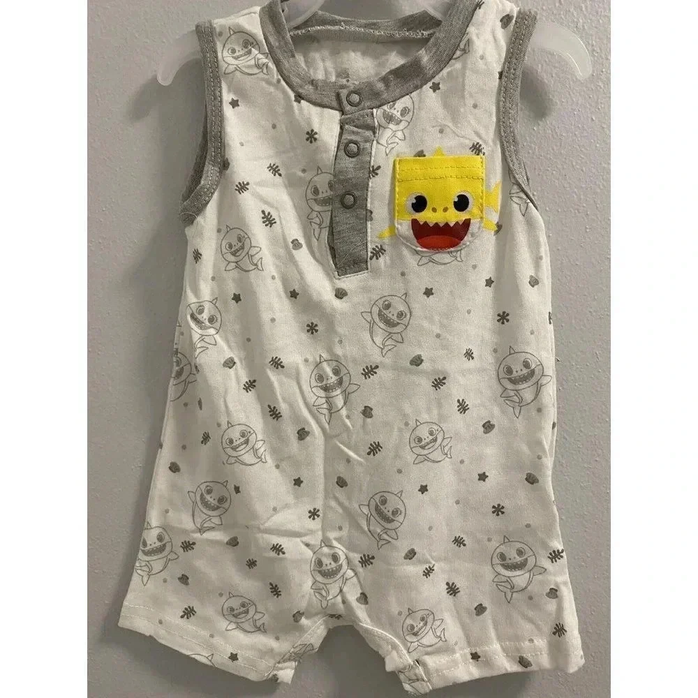 BABY SHARK 2 PIECE 6/9 MONTHS NEW