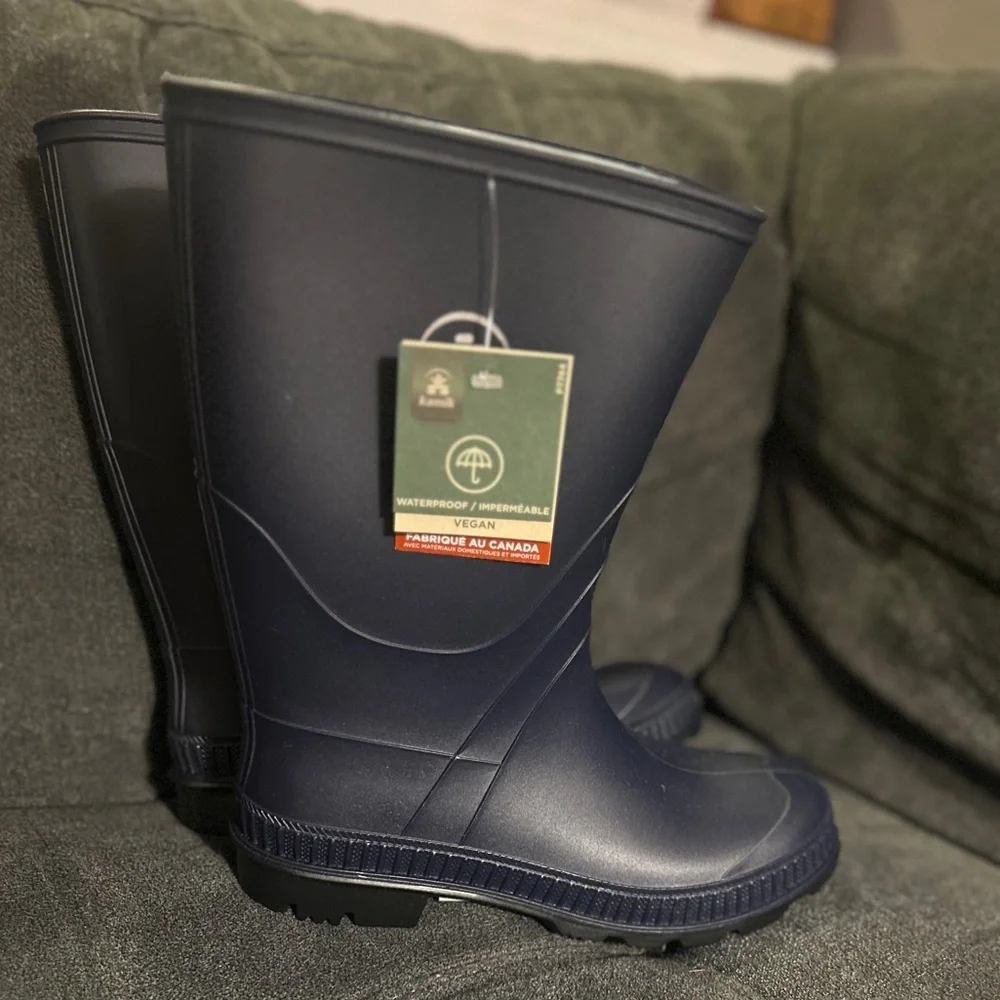 Kamik Kids Navy Rain & Snow Boots