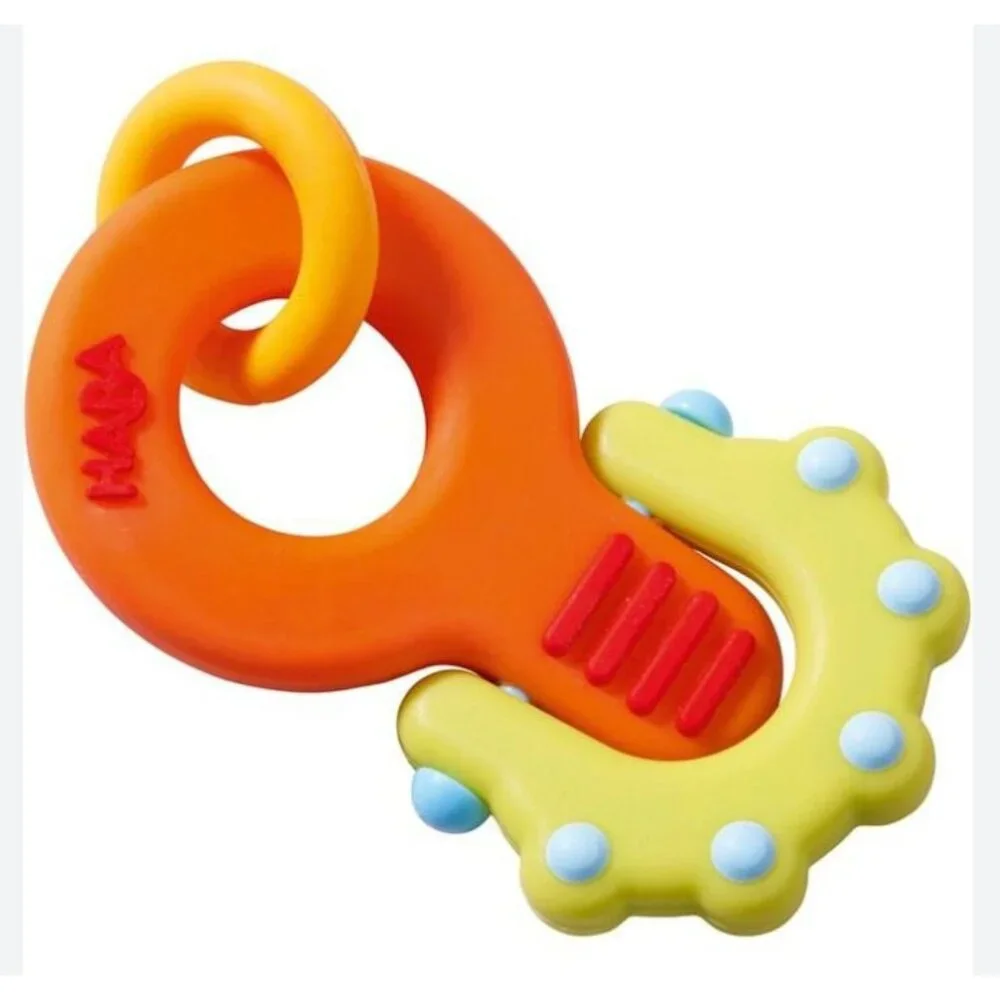 Haba teether grasping