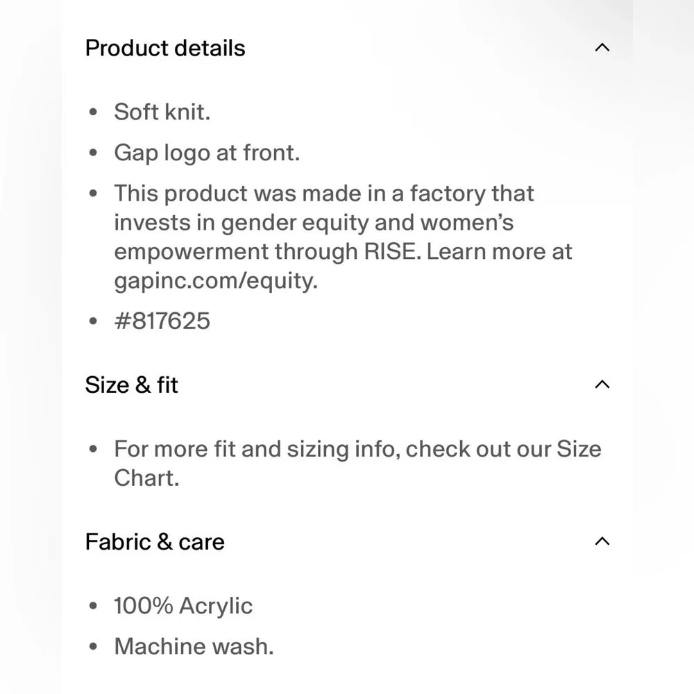 GAP Factory nwt gap
