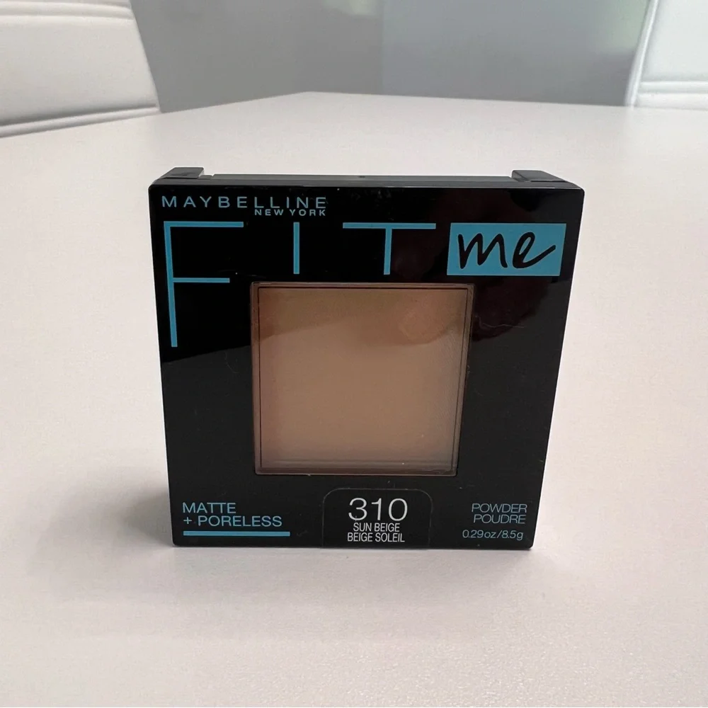 NEW SEALED MAYBELLINE NEW YORK FIT ME MATTE + PORELESS POWDER 310 SUN BEIGE