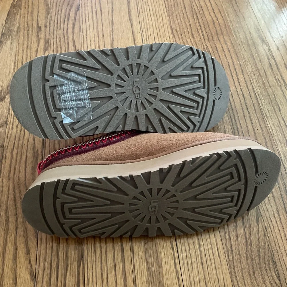 UGG Tazz Platform Slippers Chestnut