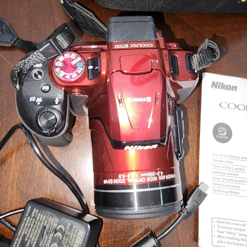 Nikon COOLPIX B700 Red Digital Camera