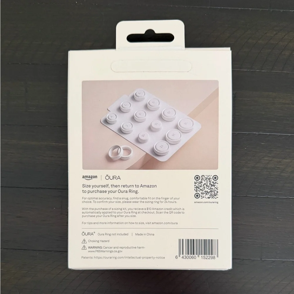 Oura Ring 4 Sizing Kit